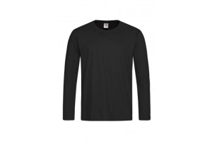 zwarte trui met lange mouwen