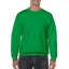 Gildan basic sweater irish green,l