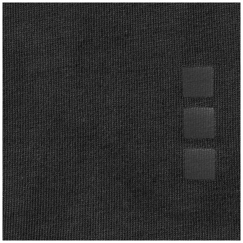 Nanaimo heren t-shirt korte mouw grijs gemeleerd,xs