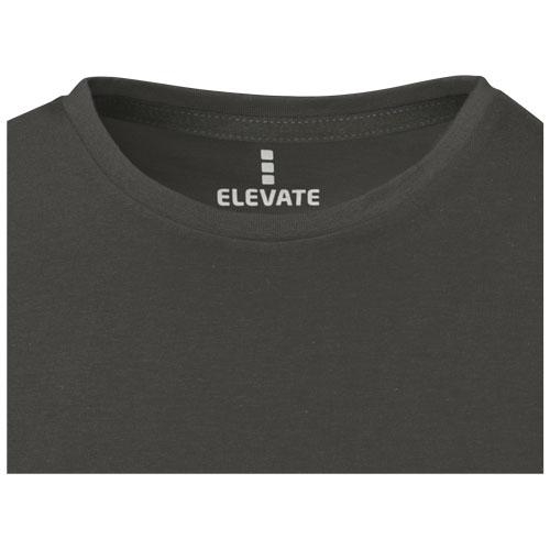 Nanaimo heren t-shirt korte mouw grijs gemeleerd,xs