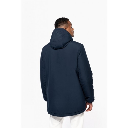 Gerecyclede parka met capuchon unisex rood,5xl
