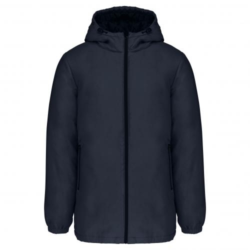 Gerecyclede parka met capuchon unisex rood,5xl