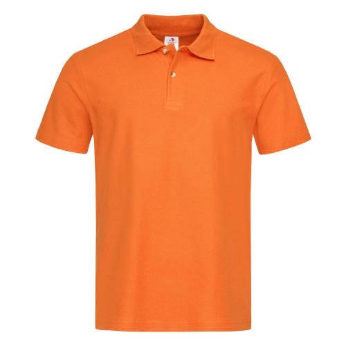 Stedman polo short sleeve oranje,2xl