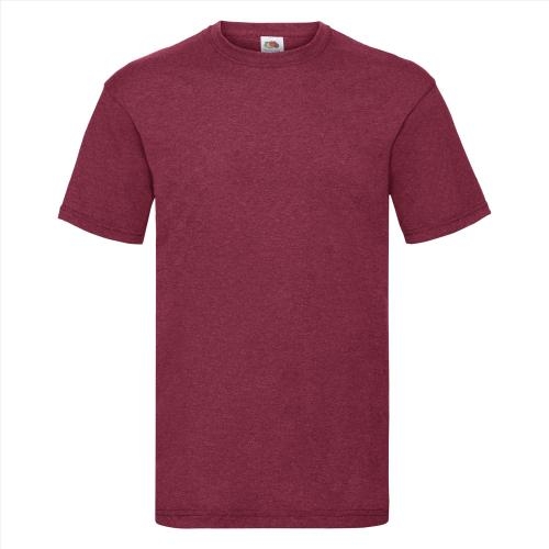 Fruit of the Loom Valueweight T vintage heather red,m