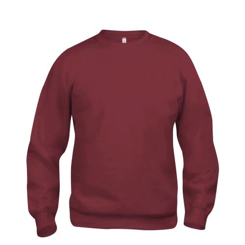 Clique Basic roundneck unisex bordeaux,3xl