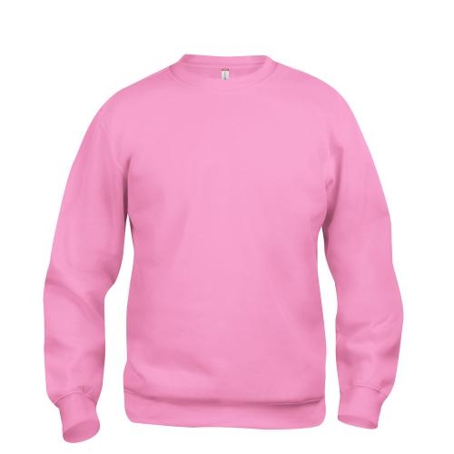 Clique Basic roundneck unisex helder roze,3xl