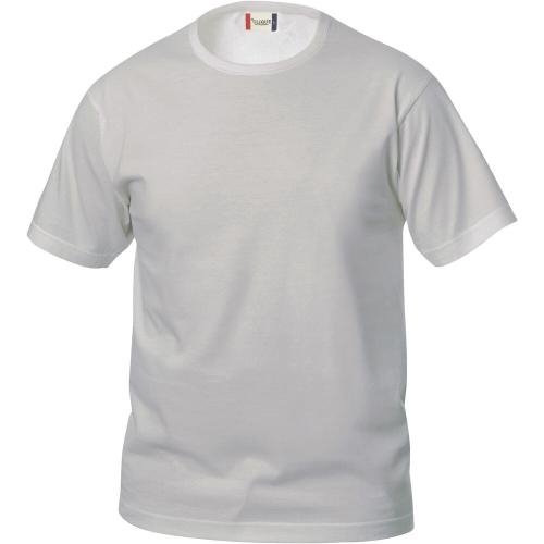 Basic T-shirt Junior zilvergrijs,90-100