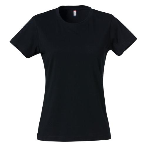 Modern lichtgewicht dames T-shirt zwart,m