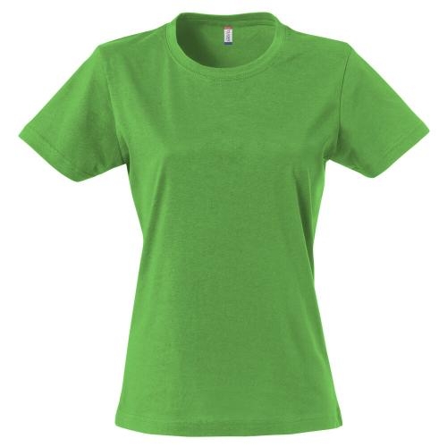 Modern lichtgewicht dames T-shirt appelgroen,m