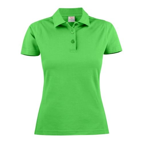 Printer Surf dames polo limoengroen,l