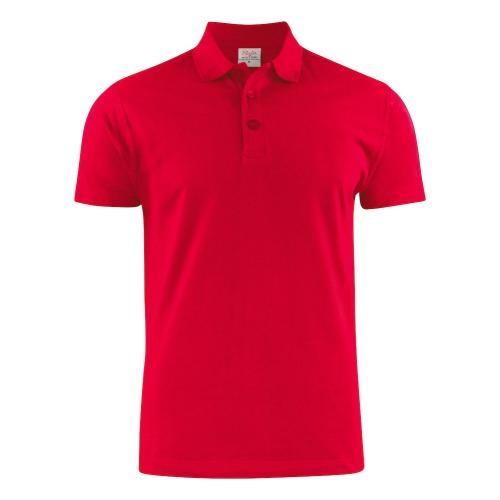 Printer polo Surf RSX Piké rood,5xl