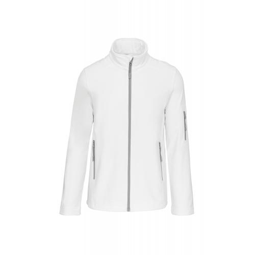 Kariban heren softshell jas wit,3xl Kariban heren softshell jas wit,3xl