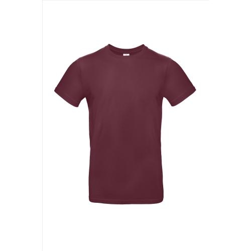 B&C #E190 T-shirt bordeaux,m