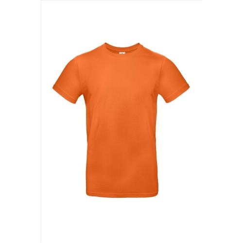 B&C #E190 T-shirt urban orange,m