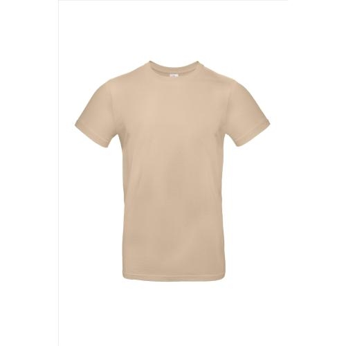 B&C #E190 T-shirt sand,m