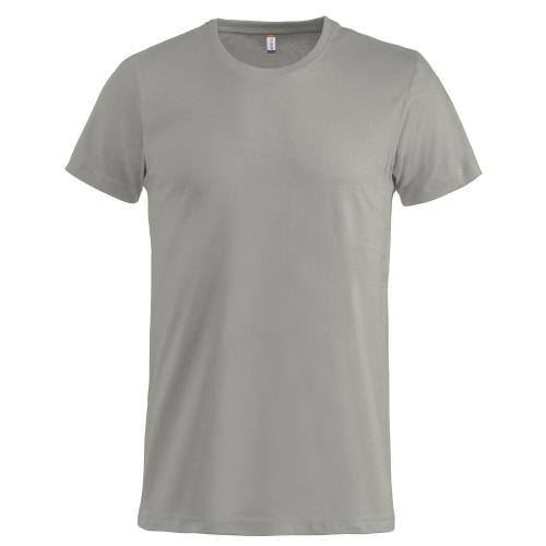 Clique Basic-T zilvergrijs,3xl