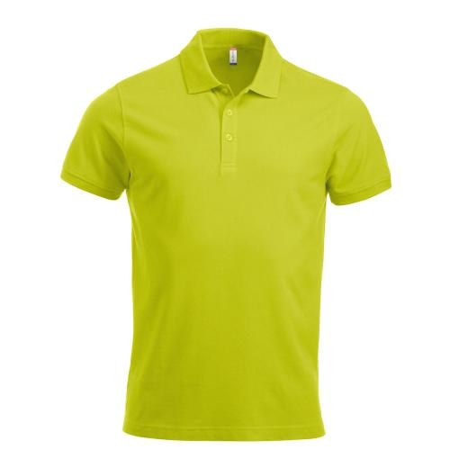 Classic Lincoln polo korte mouw signaalgroen,l