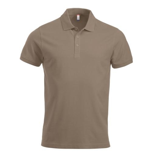 Classic Lincoln polo korte mouw caffe latte,l