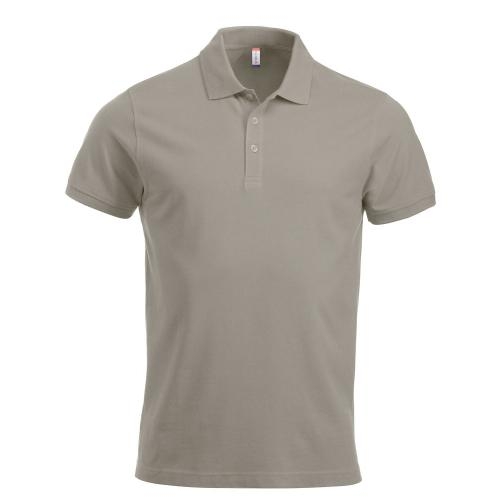 Classic Lincoln polo korte mouw zilvergrijs,l