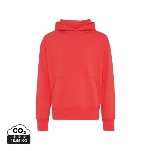 Iqoniq Yoho relaxed hoodie rood,2xl