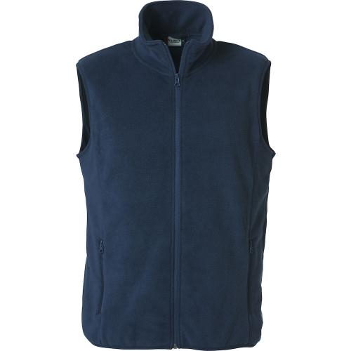 Basic Fleece Bodywarmer dark navy,3xl