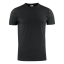 Modern licht heren T-shirt  zwart,5xl thumbnail
