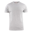 Modern licht heren T-shirt  grijs gemeleerd,5xl thumbnail