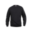 Unisex sweater met ronde hals zwart,3xl