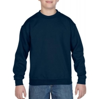 Gildan kids sweater navy,l