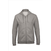 B&C ID.205 hoodie heather grey,s