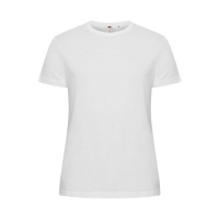 Modern lichtgewicht dames T-shirt wit,l