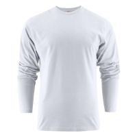 Heavy T-shirt Longsleeve wit,l