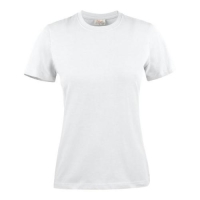 Modern licht dames T-shirt wit,l