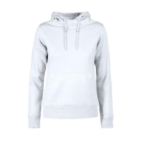Printer Fastpitch Hooded Sweater dames wit,l