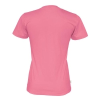 Dames T-shirt ecologisch Fairtrade katoen roze,l