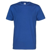 Heren T-shirt ecologisch Fairtrade katoen blauw,l