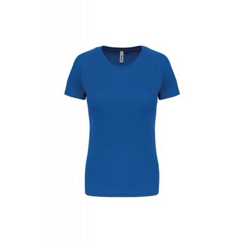 Functioneel damessportshirt sporty royal blue,2xl
