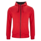Heren vest met capuchon rood,3xl