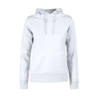 Printer Fastpitch Hooded Sweater dames wit,l