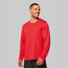 Herensportshirt lange mouw