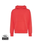 Iqoniq Yoho relaxed hoodie rood,l