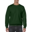 Gildan basic sweater forest green,l