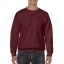 Gildan basic sweater maroon,l