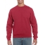 Gildan basic sweater antique cherry red,l