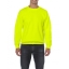 Gildan basic sweater safety green,l