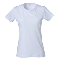 Modern lichtgewicht dames T-shirt wit,m