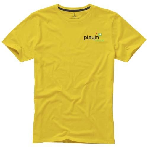 Nanaimo heren t-shirt korte mouw geel,2xl