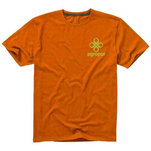 Nanaimo heren t-shirt korte mouw oranje,l