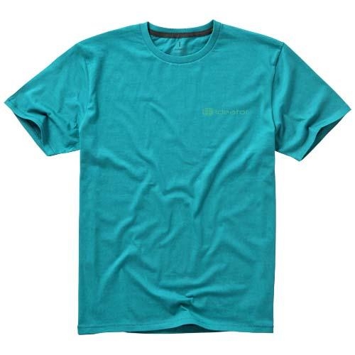 Nanaimo heren t-shirt korte mouw aqua,l