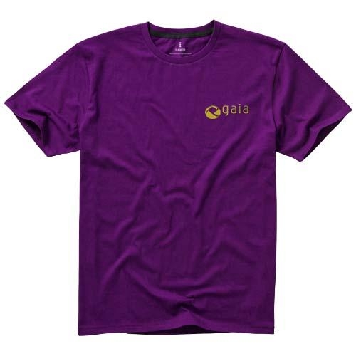 Nanaimo heren t-shirt korte mouw plum,s